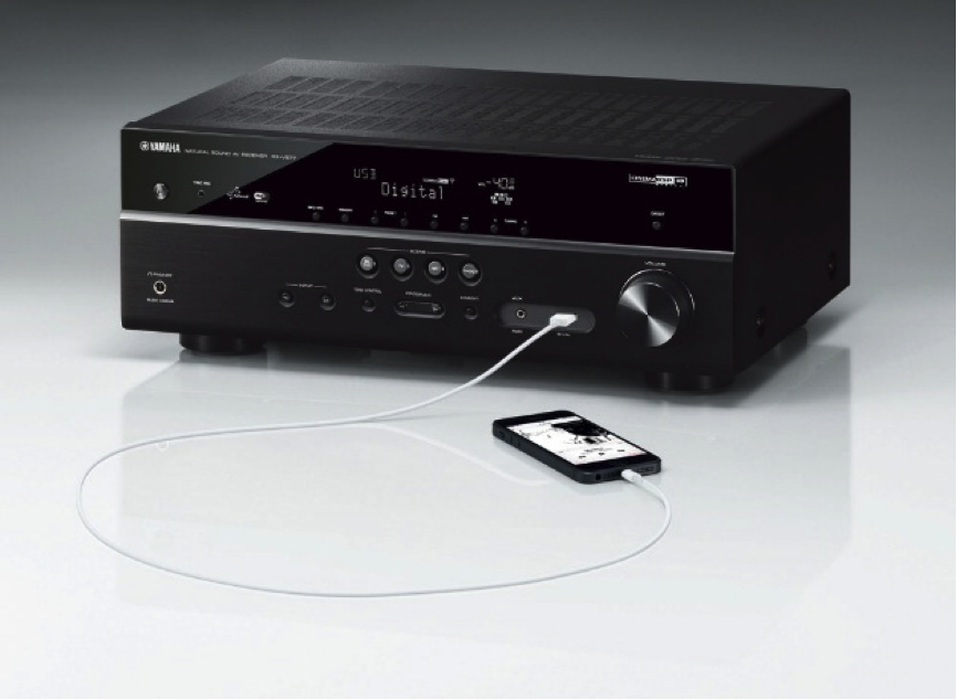 新款上市：RX-V577，AG旗舰厅7.2声道数码家庭影院收音扩音机 